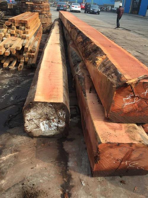 厂家批发 非洲进口耐用红铁木木材 工程建筑防腐红铁木实木